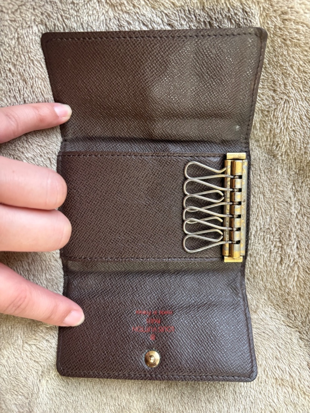 Louis Vuitton damier ebene 6-key holder / multicles - Picture 3 of 7